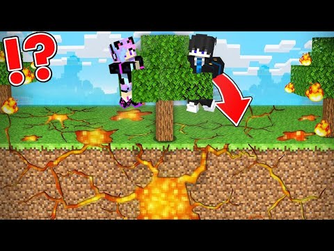 Insane Minecraft: Earth Turns to Lava!