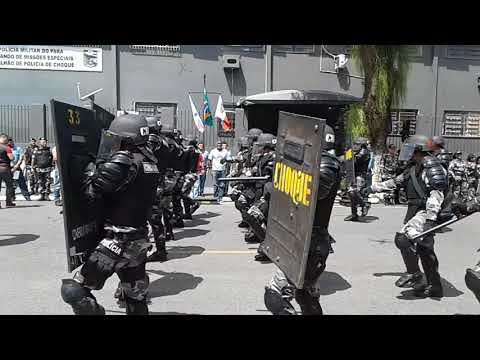ANIVERSÁRIO DO BATALHÃO DE POLÍCIA DE CHOQUE DA PMPA, DESFILE DA TROPA