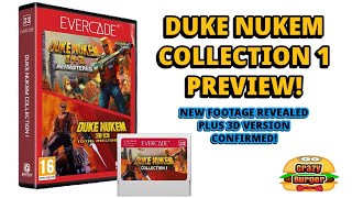 Evercade Duke Nukem Collection 1 Preview! Includes new footage of Duke 1 & 2 Remastered!