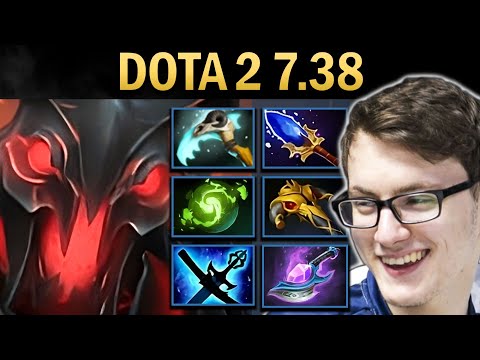 Shadow Fiend Gameplay Miracle with Vyse and Refresher - Dota 2 7.38