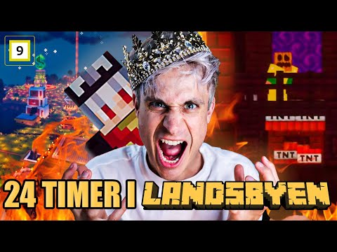 DEL 1: 24 TIMER I LANDSBYEN MED NETHERPRINSEN! - Landsbyen SMP #12