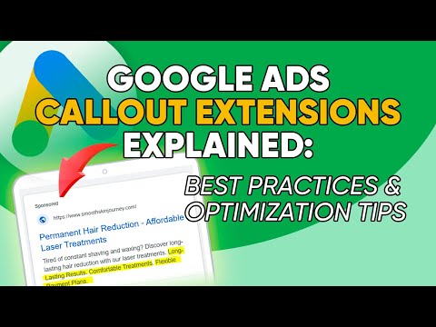 How to Build Callout Extensions in Google Ads