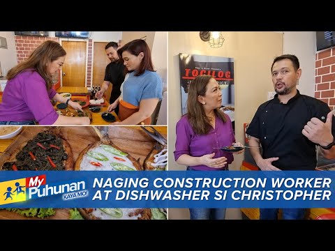 'My Puhunan: Kaya Mo!': Christopher Roxas, naging construction worker at dishwasher sa ibang bansa