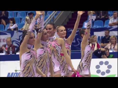 Italy 3 Ribbons + 2 Ropes AA 2010 World Championships (HD)