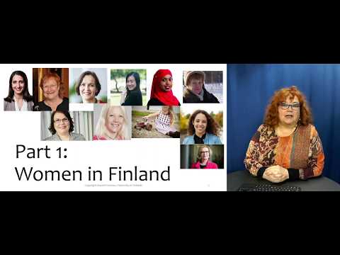 Lesson 11 Human Rights part 1 Women in Finland, Finnish Political Culture and System