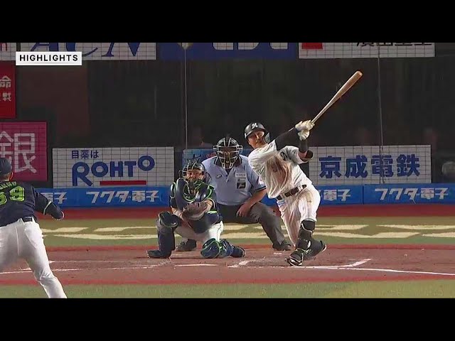 6月7日 マリーンズ対スワローズ ハイライト