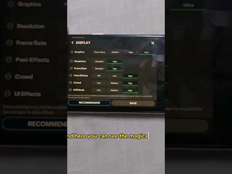 Ea Sports fc Mobile Ultra HD Graphics Unlock Method 😍#shorts#gaming#fcmobile#fcmobileultrahdgraphics