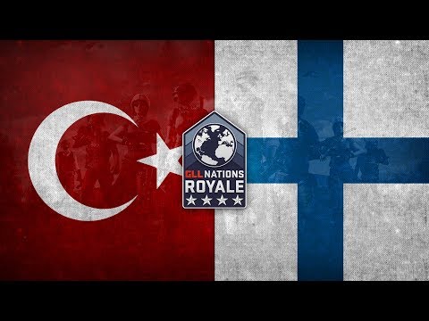 GLL Nations Royale Europe Semi Finals - Team Turkey vs Team Finland (PUBG)