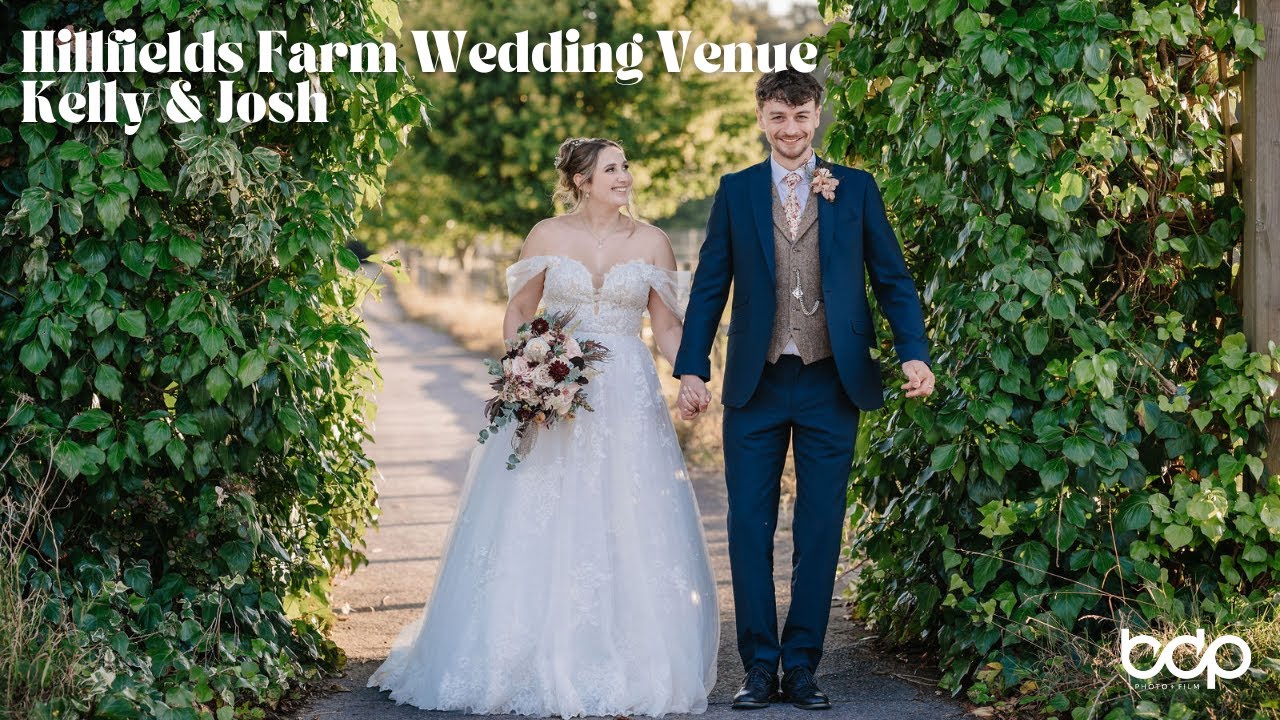 Hillfields Farm wedding photography and film