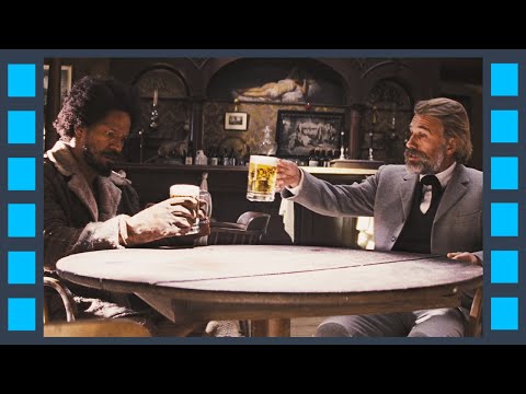Соглашение в баре за кружкой пива — Джанго освобождённый (фильм 2012) Сцена 1/10