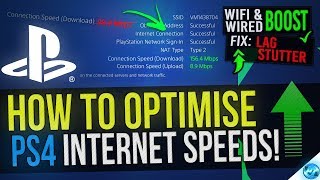 🔧 How to Boost PS4 Internet speed - Faster downloads, Lower Ping and Fix LAG!