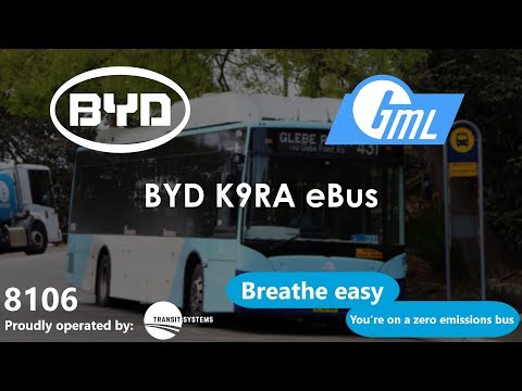 [Transit Systems] BYD K9RA eBus on Route 431