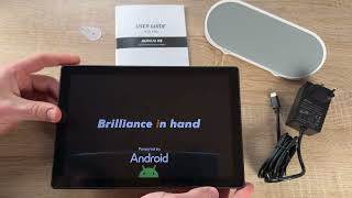 Whitedeer Tablet 10 Zoll Android 14 Octa-Core Prozessor mit großem Akku Unboxing und Anleitung
