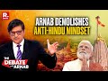 PM Modi Leads Dhwajarohan In Ayodhya Arnab Demolishes Opposition S Anti Hindu Mindset