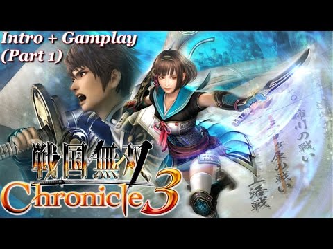"Samurai Warriors Chronicles 3" Facing Utter Defeat!!! Intro Gameplay Walkthrough