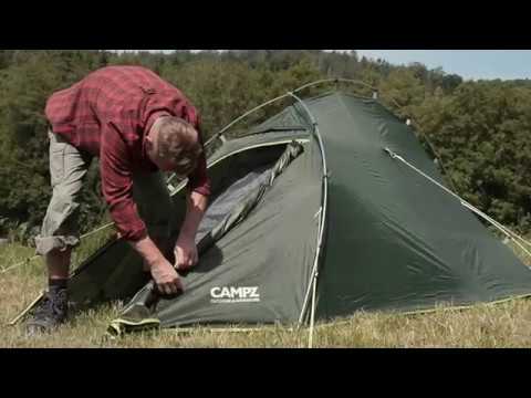 Aufbauanleitung: CAMPZ VIRA 2P Zelt