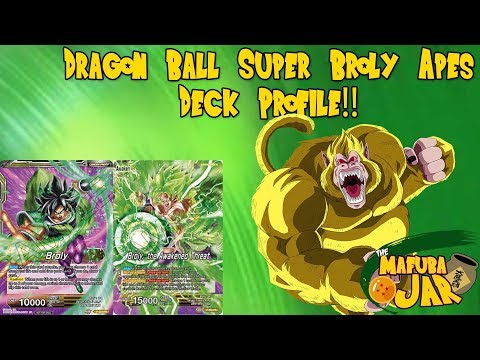Dragon Ball Super Broly Great Ape Deck Profile!!