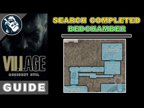 Search Completed: Bedchamber in Resident Evil 8 Village | Castle Dimitrescu Items