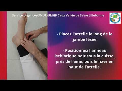 Attelle CT7 aux Urgences SMUR UMHP du CHI Caux Vallée de Seine