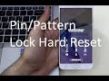 Samsung Galaxy J7 Prime Pin Pattern Lock Hard Reset 100 Working Method