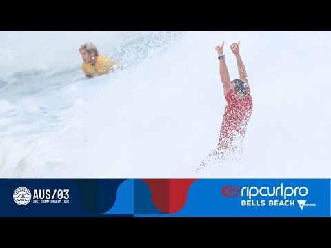 Road to the Final: Caio Ibelli Upsets John John - 2017 Rip Curl Pro Bells Beach