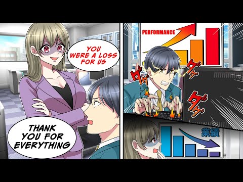 [Manga Dub] A CEO's daughter mocked Me, so I joined a rival, then her company fell...!? [RomCom]