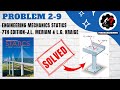 Problem 2.9 | Engineering Mechanics Statics