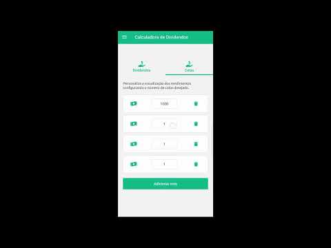 Stock Dividend Calculator
