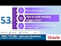 Oracle PL SQL interview question | How to Solve Mutating Trigger