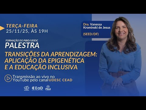 Palestra de Formação do PIBID/Udesc