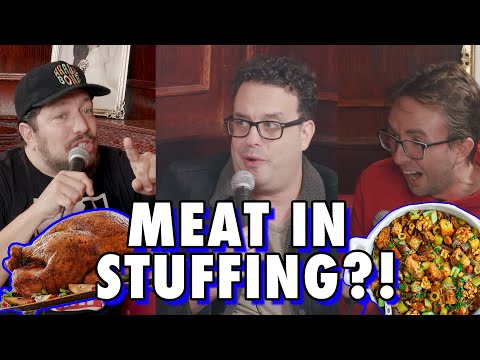 Meat in Stuffing?! w Joe List | Sal Vulcano & Joe DeRosa : Taste Buds - Clips