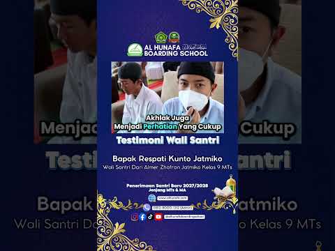 Testimoni Wali Santri