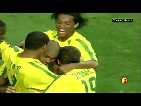Brazil vs Turkey 2-1 Highlights & Goals   2002 World Cup Group Classic Match 1 || Ronaldinho Gaucho