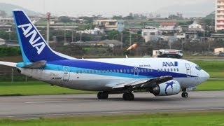 preview picture of video '[B737 INTENSE ENGINE ROAR] ANA 737-500 JA356K TAKE-OFF ISHIGAKI Airport 石垣空港 2013.3.6'