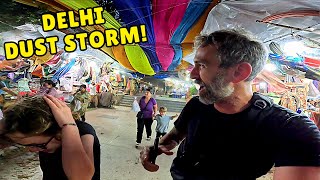 From $1 Chole Bhature to Delhi Dust Storm Chaos! 🇮🇳🌪️🍛