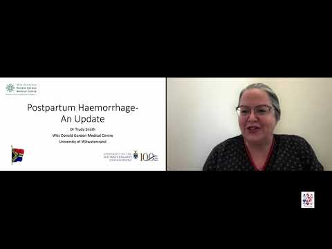 Dr Trudy Smith : Postpartum Haemorrhage PPH An Update : 20211107
