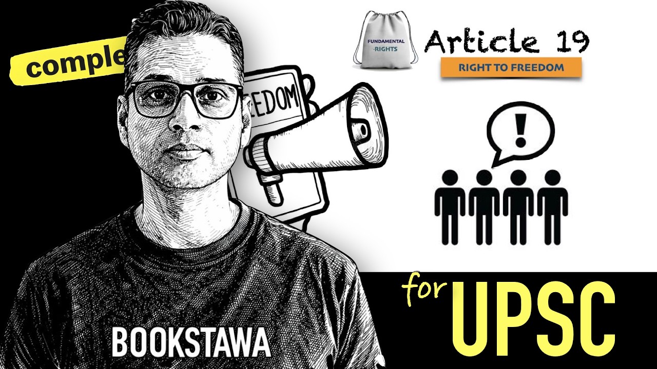 Comprehensive educational video covering Article 19 Right to Freedom in Indian Constitution
