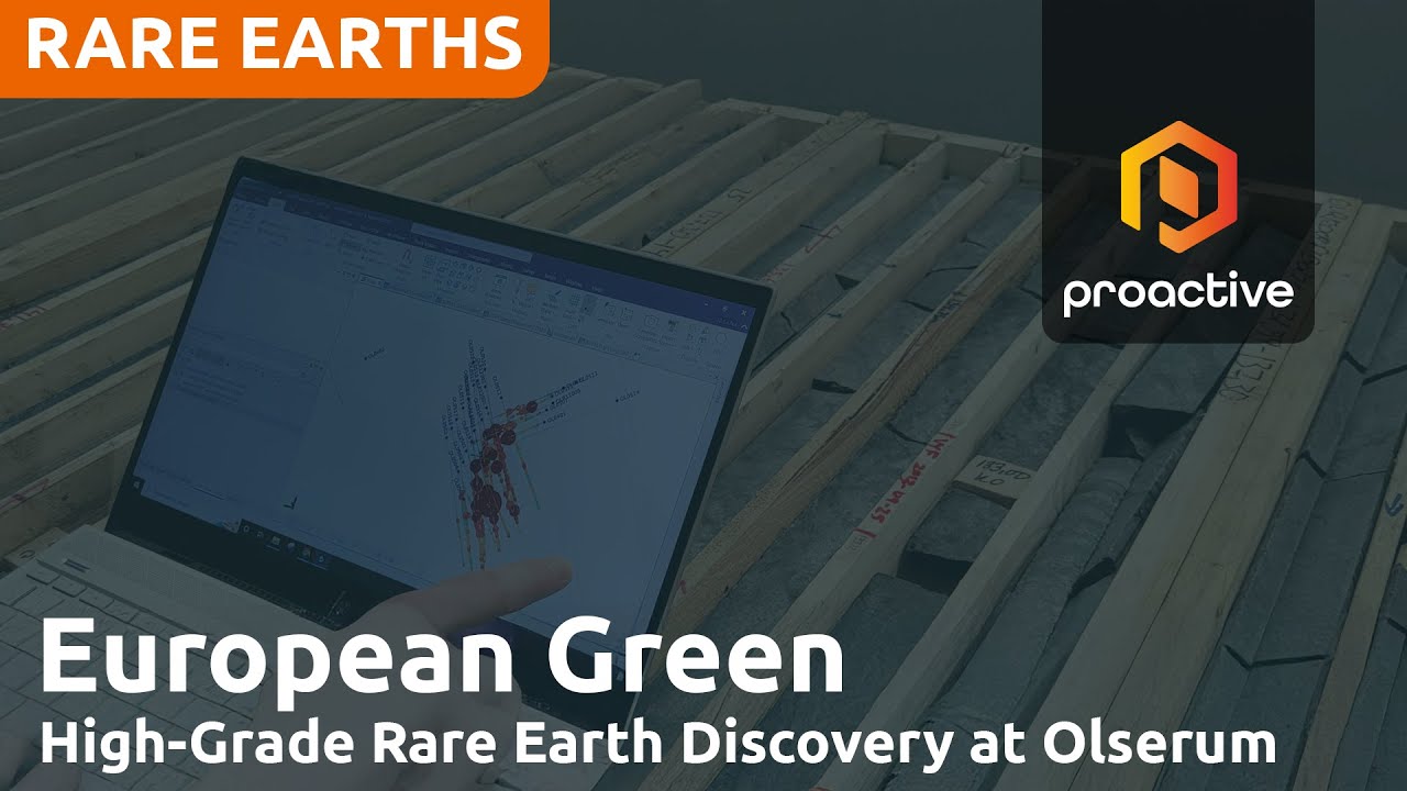 European Green Transition confirms district-scale rare earth element potential at Olserum Project