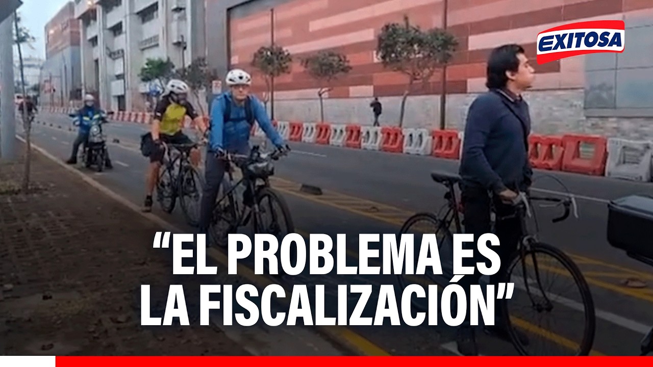 🔴🔵 Franklin Barreto sobre las bicicletas y motos eléctricas: “El problema es la fiscalización”