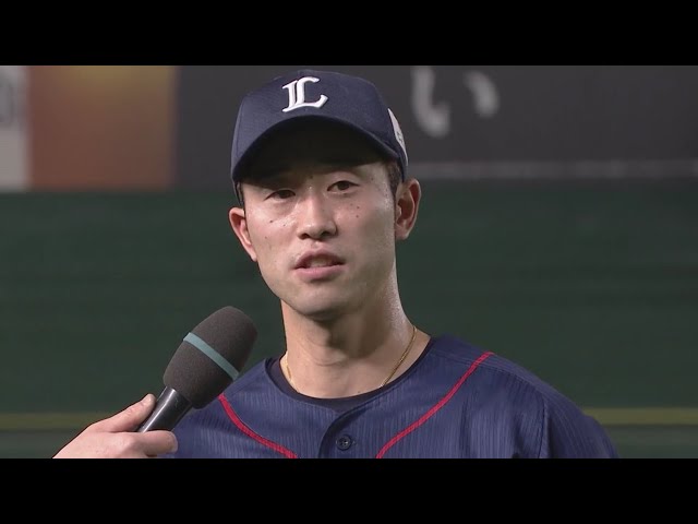 ライオンズ・外崎選手ヒーローインタビュー 2019/4/7	F-L