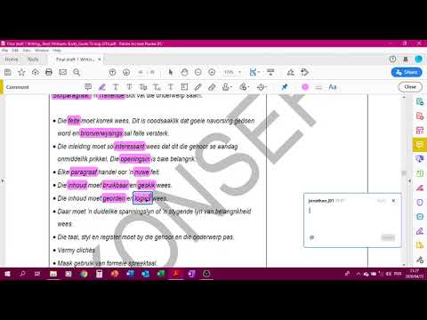 Afrikaans Graad 12   Toespraak