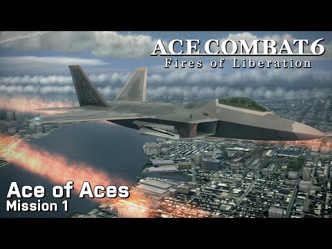 Ace Combat 6: Ace of Aces Mission 1 - Invasion of Gracemeria (Emulated, Read Description)