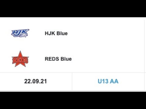 HJK BLUE - Reds U13 22.9.21