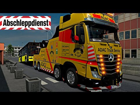 ETS2 Abschleppdienst Linienbus am Haken ★ #1211  Euro Truck Simulator 2