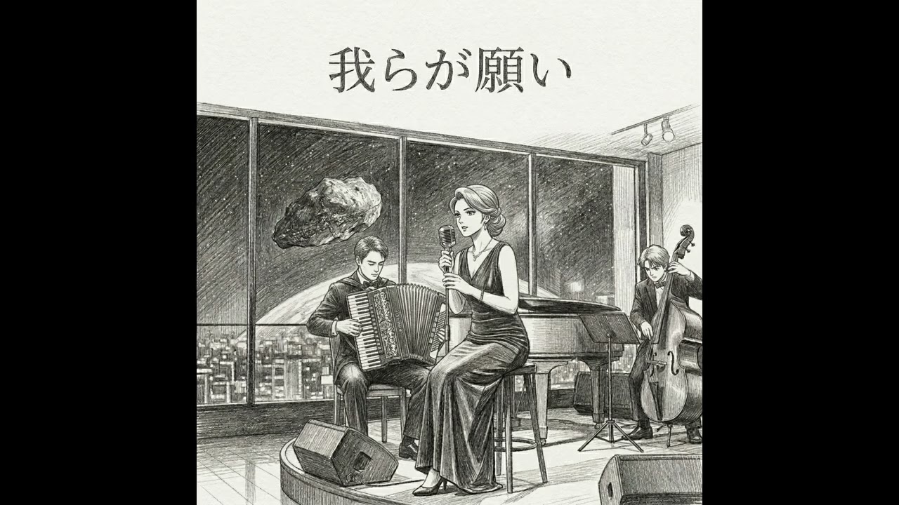 【機動戦士ガンダム 逆襲のシャア】我らが願い / 夜ジャズ版 | Our Prayer / Gundam Char Counter attack Accordion  Requiem Waltz