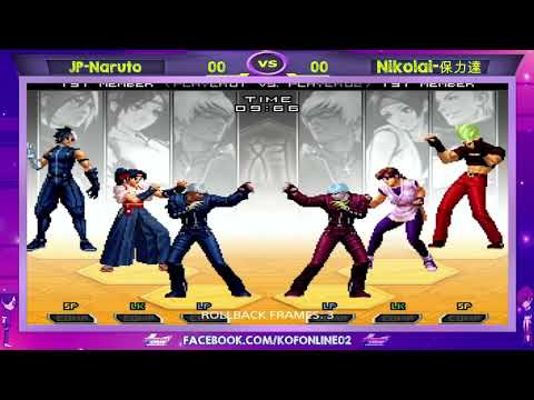 Naruto Vs Nikolai-保力達 FT10 KOF 2002 UM - Grande Batalha