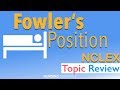 Fowler's Position || NCLEX-RN Review