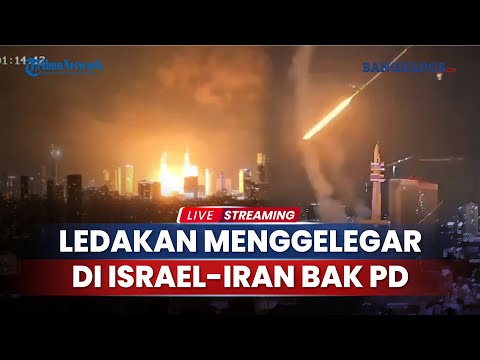 Israel-Iran Saling Serang: IDF Ratakan Pangkalan Militer, Teheran Luncurkan 100 Rudal Bakar Tel Aviv