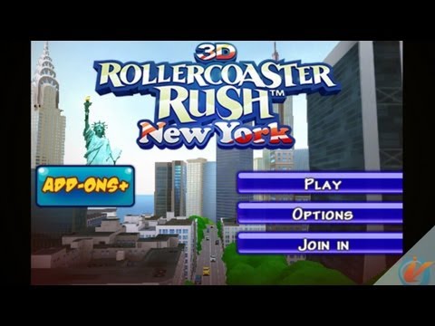 New York 3D Rollercoaster Rush - iPhone Gameplay Video