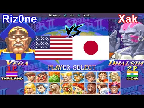 Super Street Fighter II X: Grand Master Challenge - Riz0ne vs Xak